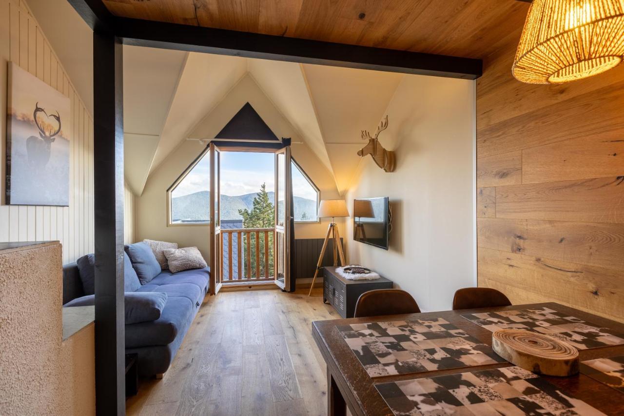 Le Cerf - Duplex Avec Superbe Vue Montagne Lejlighed Les Angles  Eksteriør billede